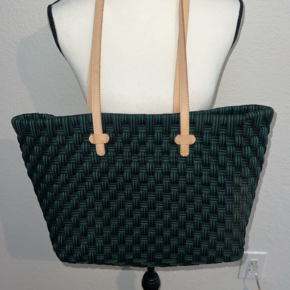 NWOT Consuela CARLITO WOVEN TOTE - Picture 2 of 8